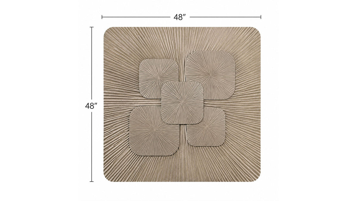 Crobuzon Wall Art - Ant Silver