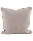 Hair on Hide Accent Pillow - Dark Brown / White