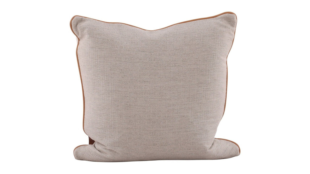 Hair on Hide Accent Pillow - Dark Brown / White
