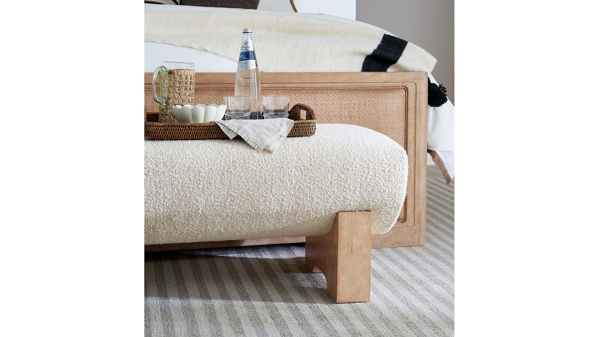 Retreat - Bed Bench - Beige
