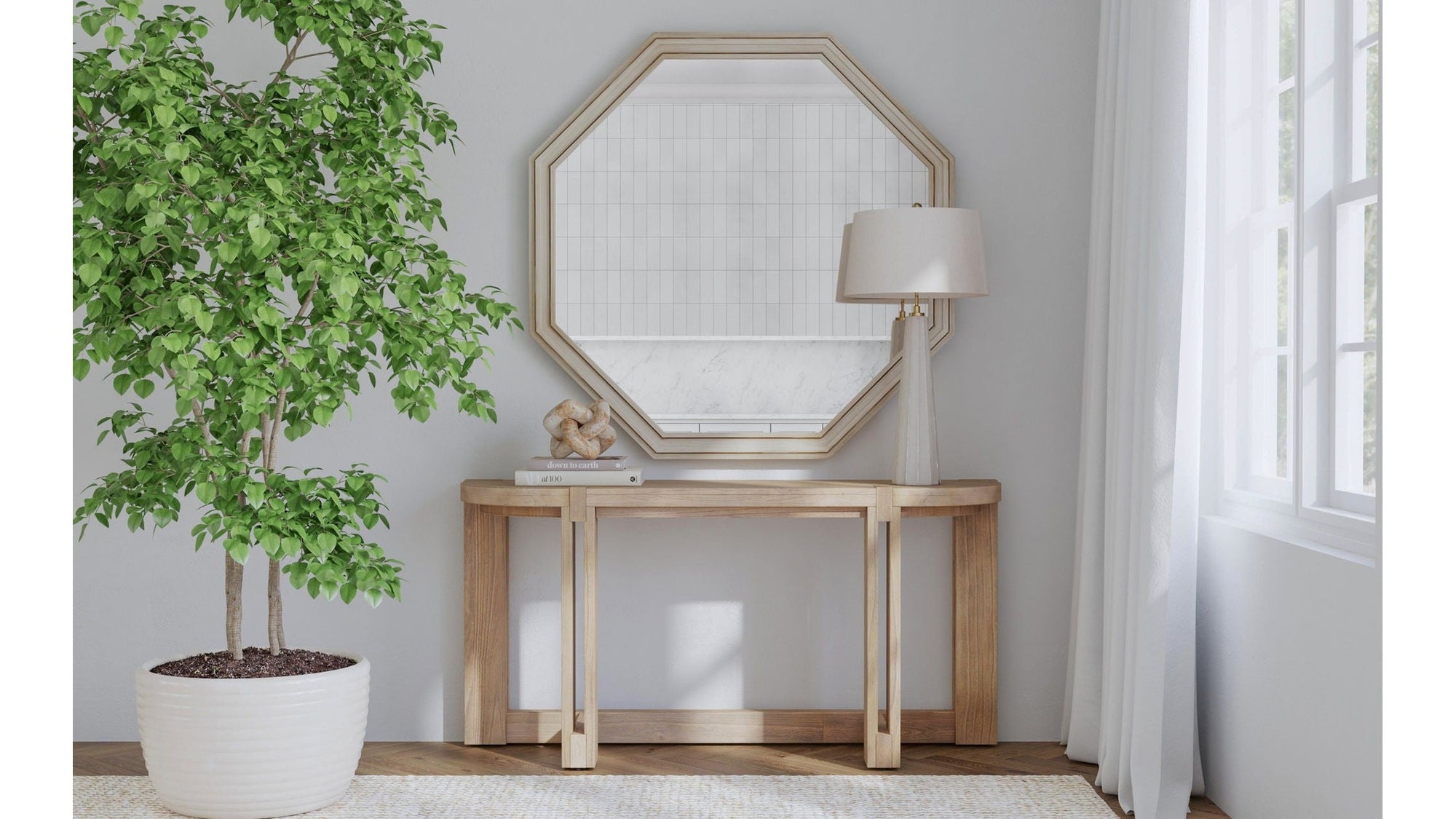 Holiday - Wall Mirror - Pearl Silver