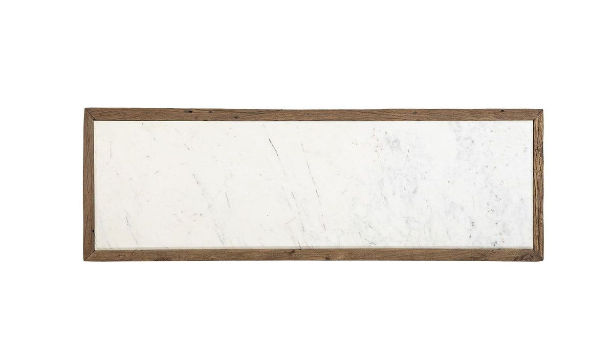 Stackers - Marble Console - Dark Brown