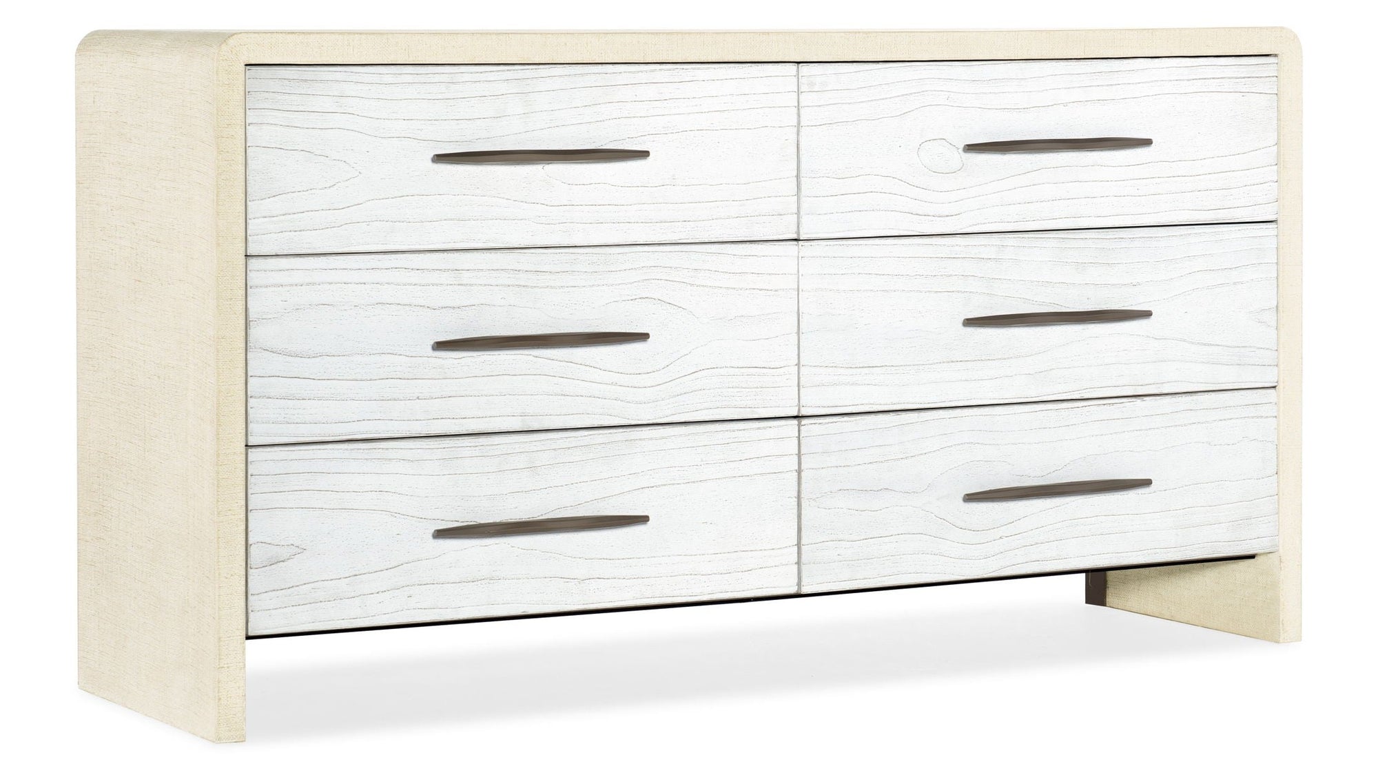 Cascade - 6-Drawer Dresser - White
