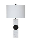 Ellendale - Table Lamp - Black / White