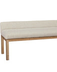 Joinery - Upholstered Bench - Natural Oak