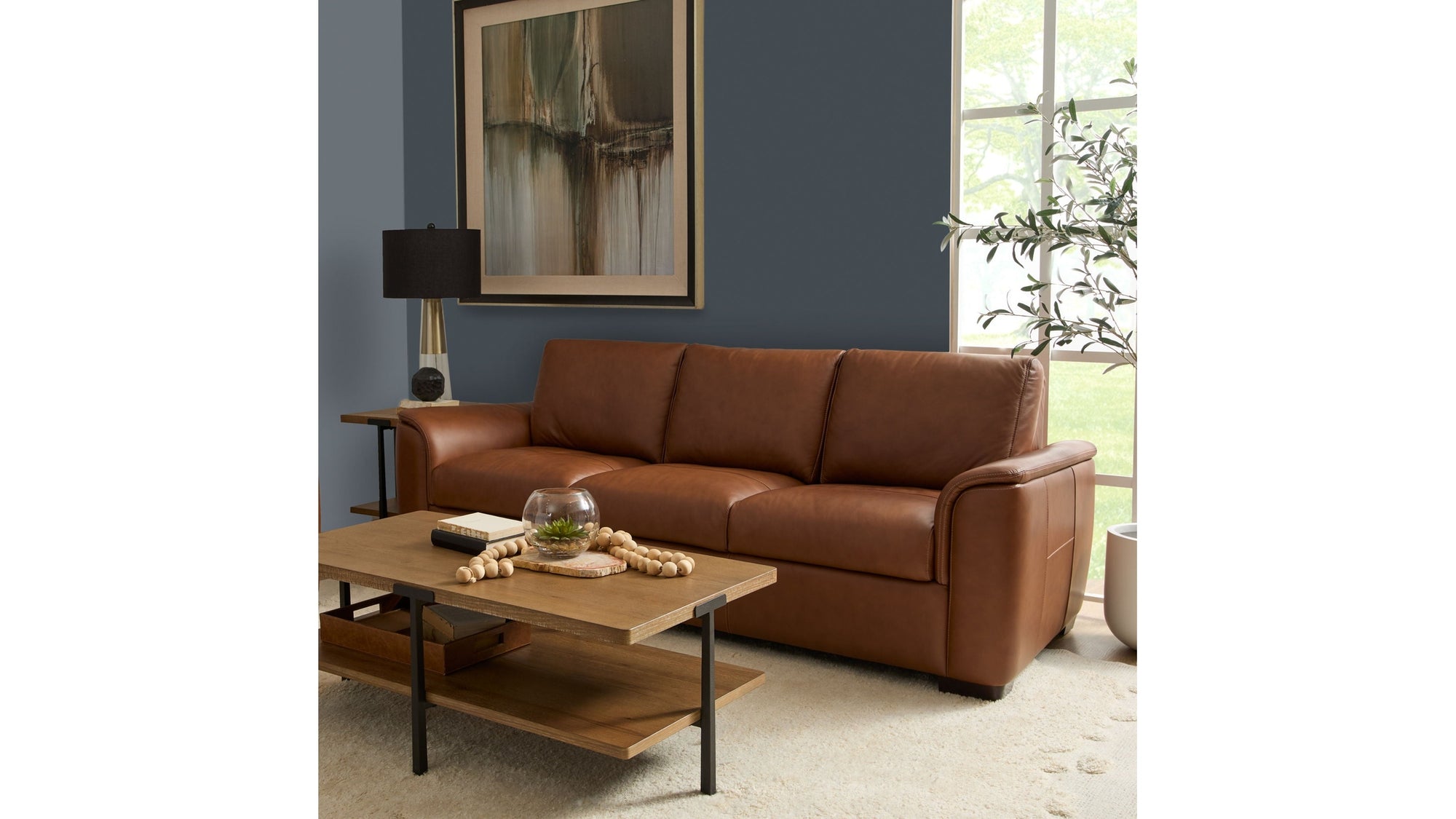 Henry - Sofa - Caramel