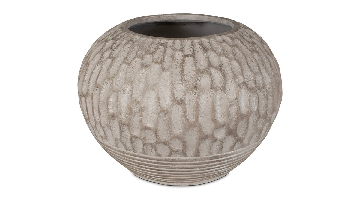 Rustic - Roots Terracotta Planter - Light Brown