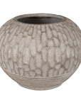 Rustic - Roots Terracotta Planter - Light Brown