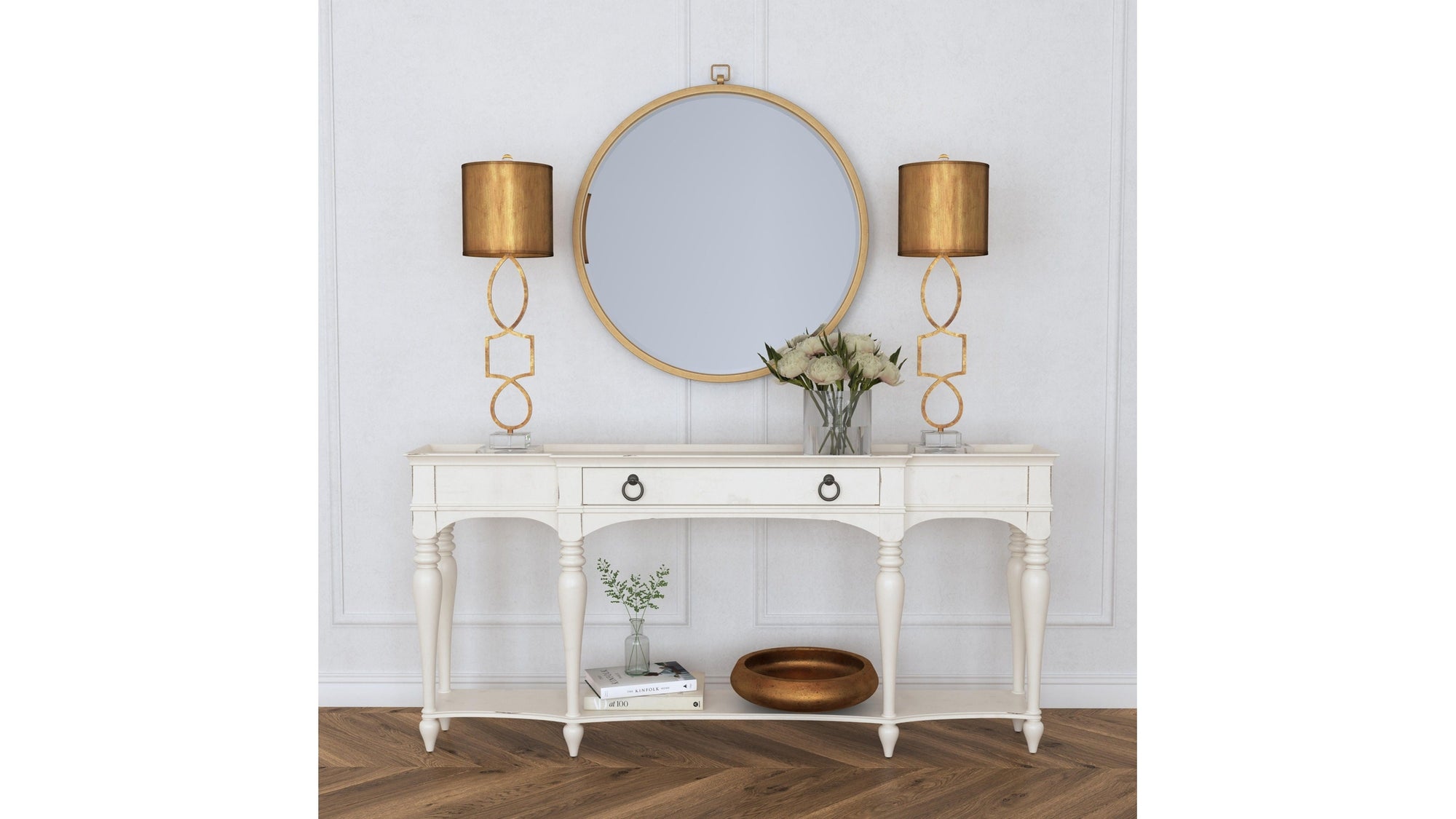 Quinn - Wall Mirror - Gold