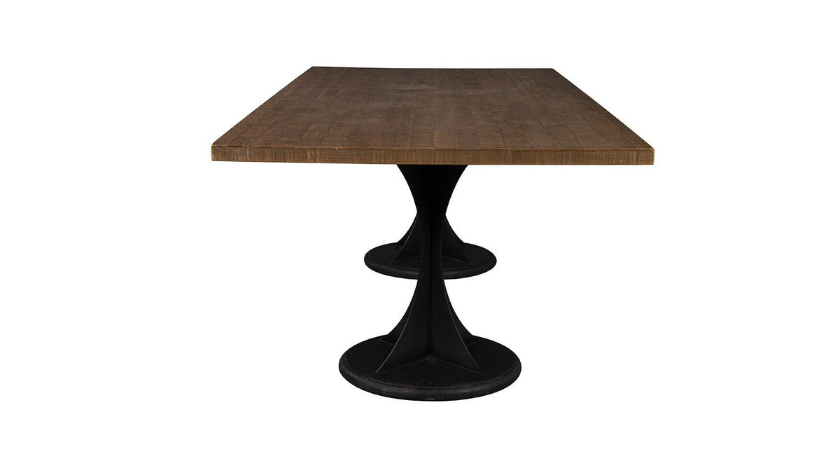 Buckley - Dining Table - Dark Brown And Gray