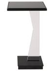 Angle - Contemporary Accent Table - Black