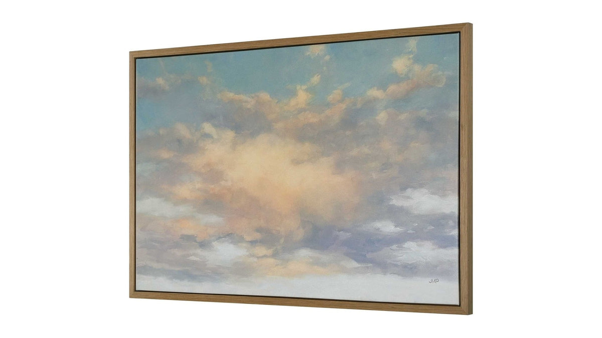 Take Me Higher - Framed Sky Art - Blue / Orange / Pink / Purple / White / Woodtone / Yellow