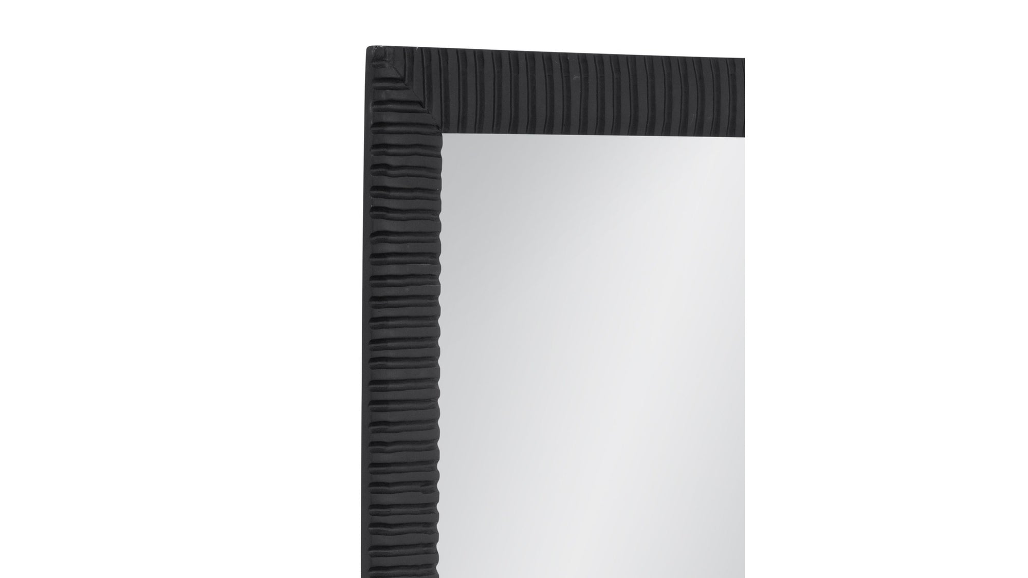 Lithea - Floor Mirror - Matte Black