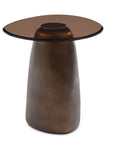 Pantheon Small Glass Top Coffee Table