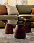 Pantheon Large Glass Top Coffee Table