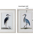 Shore Birds - Framed Prints Set of 2 - Black
