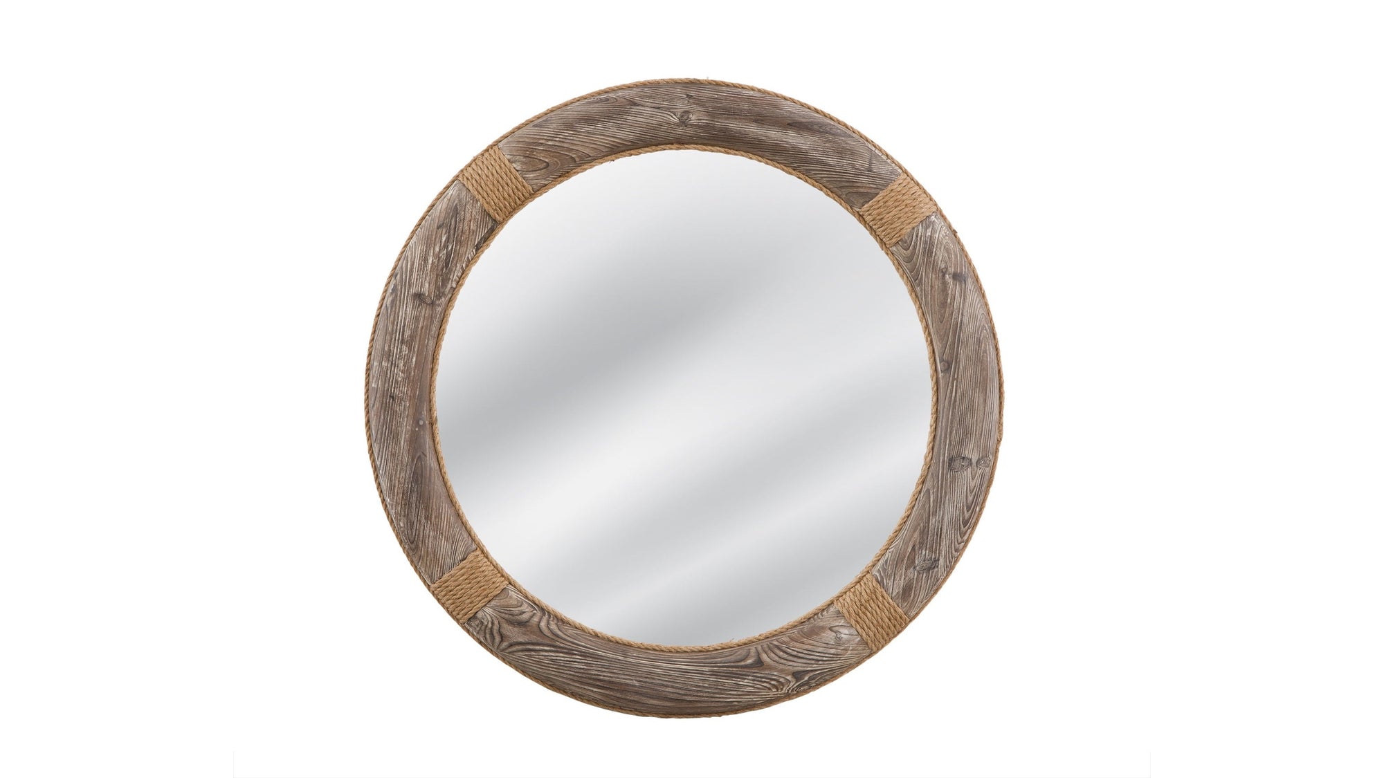 Frederick - Wall Mirror - Dark Brown