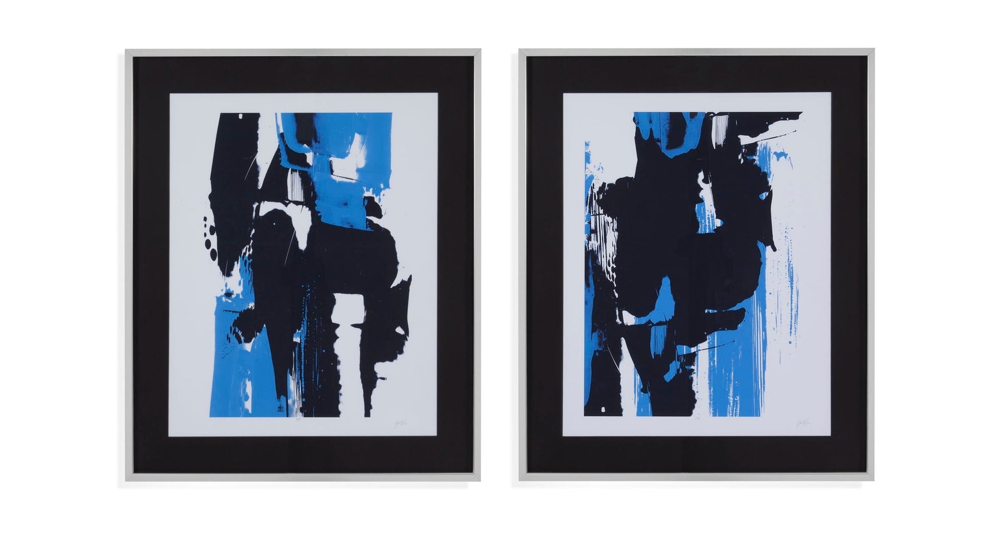 Monolith I Framed Print - Blue