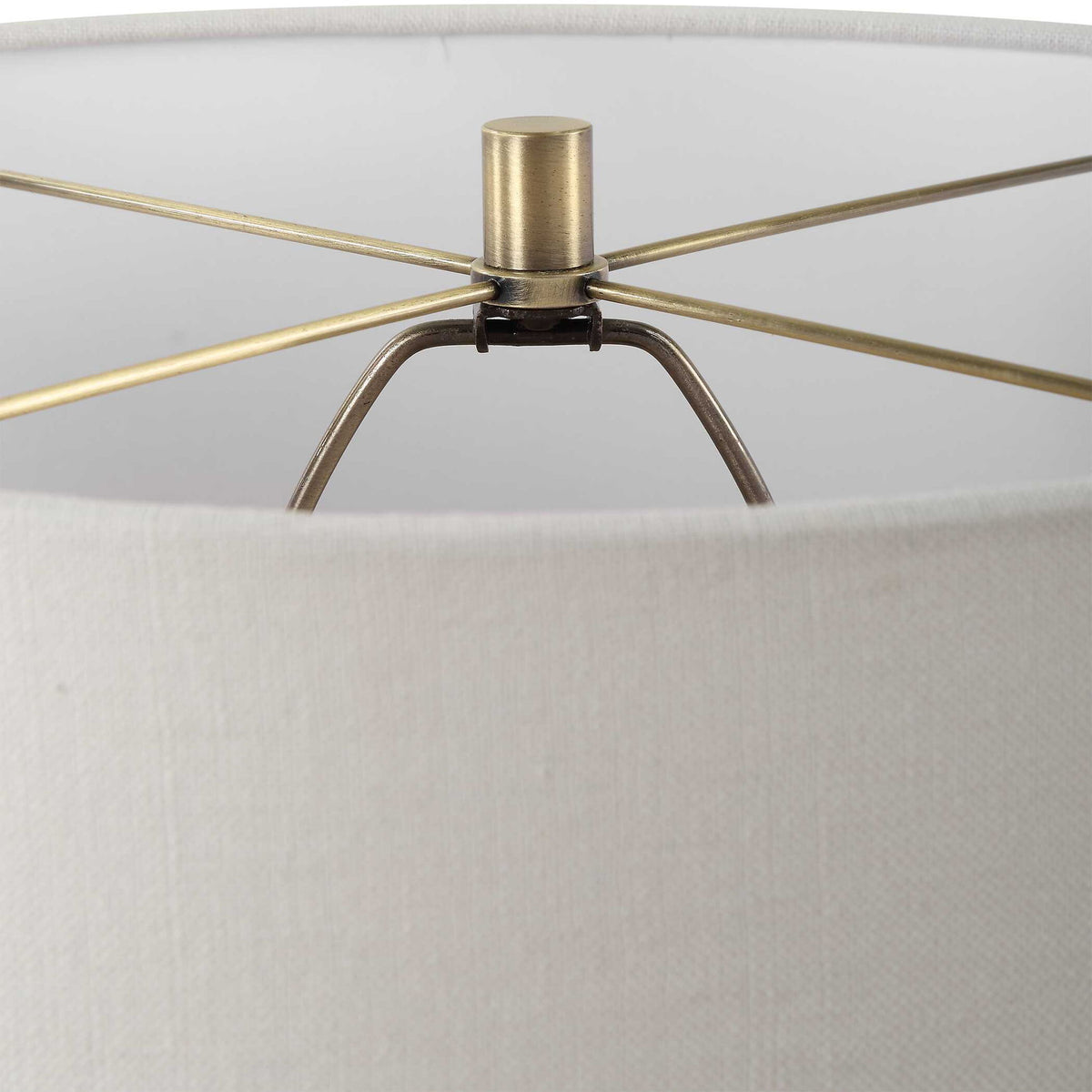 Strata - Tan Glaze Table Lamp