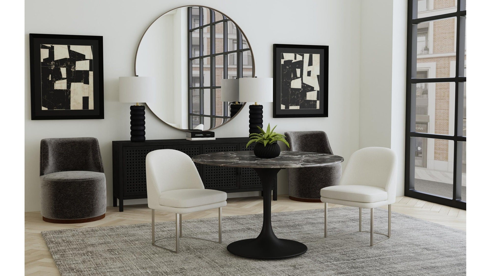 Pearl - Dining Chair - White