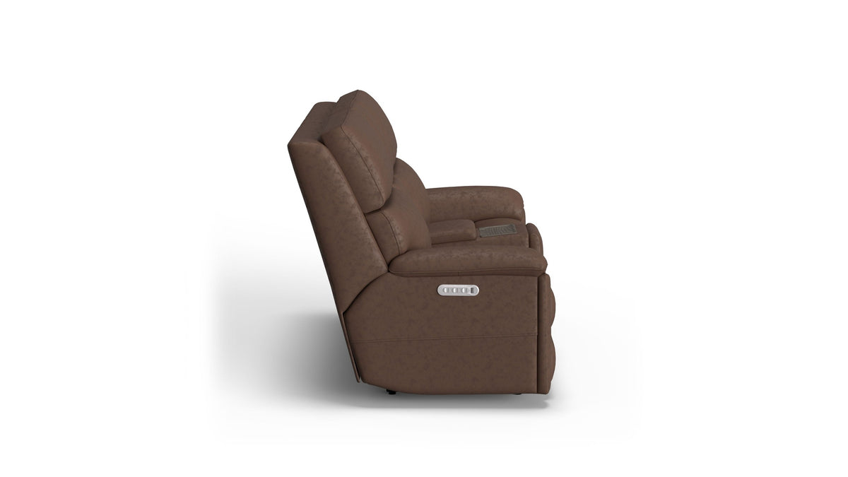 Porter - Power Reclining Loveseat With Console, Power Headrest, &amp; Lumbar