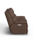 Porter - Power Reclining Loveseat With Console, Power Headrest, & Lumbar