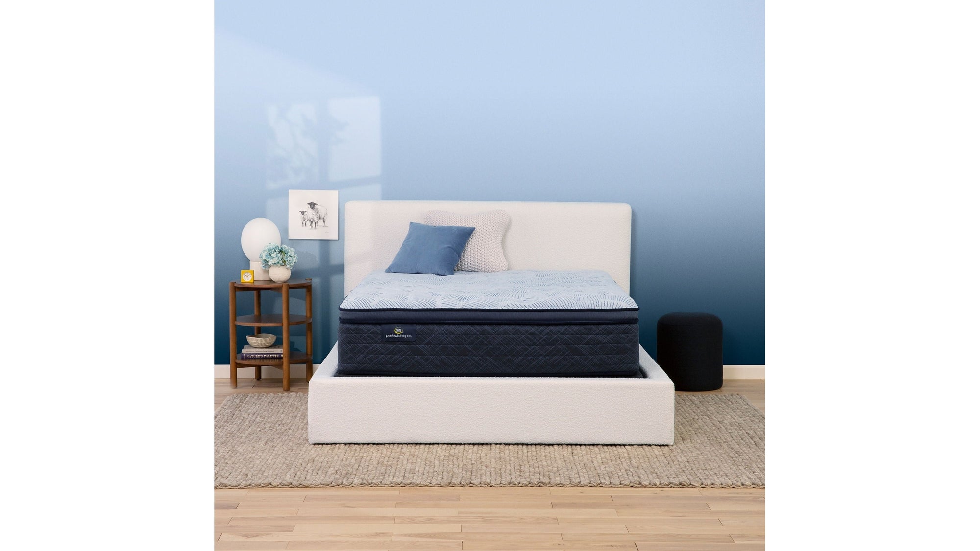 Perfect Sleeper - 14.5" Blue Lagoon Nights Plush Pillow Top Mattress