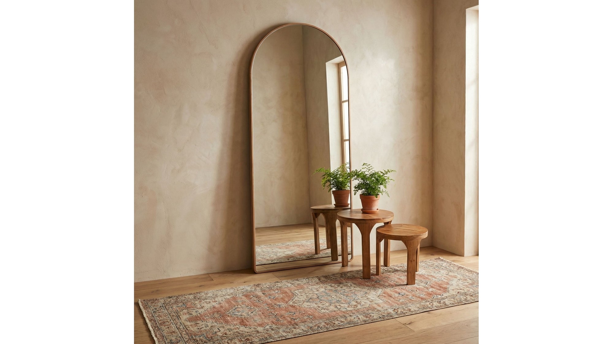 Paige - Bunching Accent Table - Natural Mango