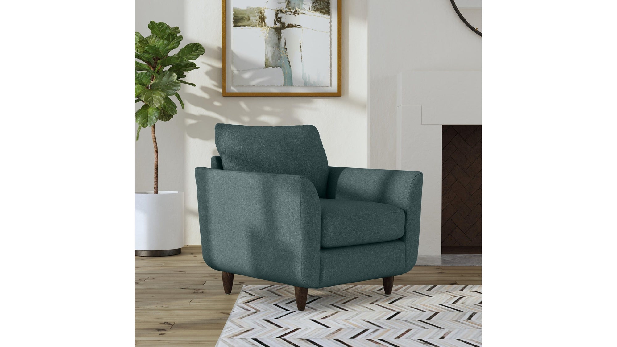 Lewis - Fabric Stationary Chair