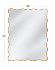 Hadar - Wall Mirror - Gold Leaf