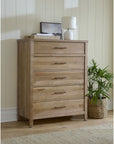 Pure Maple - 5 Drawer Chest