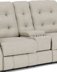 Devon - Reclining Loveseat, Nailhead Trim