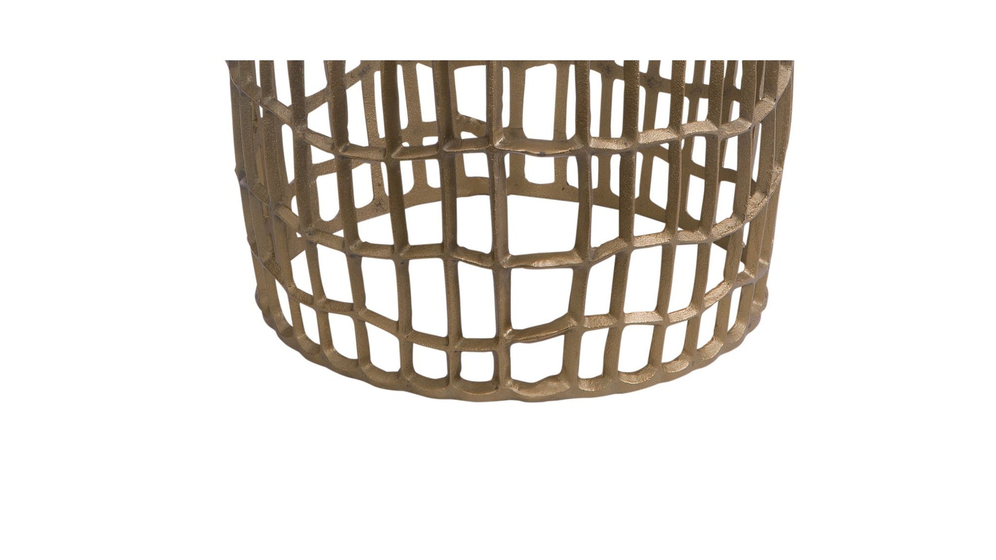 Harper - Accent Table - Antique Brass