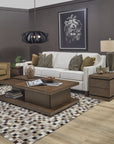 Athens - End Table - Chocolate Brown
