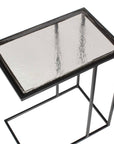 Mateo - Glass Top Accent Table - Black