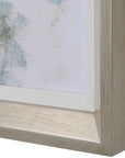 Far Away View - View Framed Prints - Light Blue
