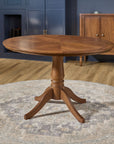 Azalea - Round Dining Table - Walnut