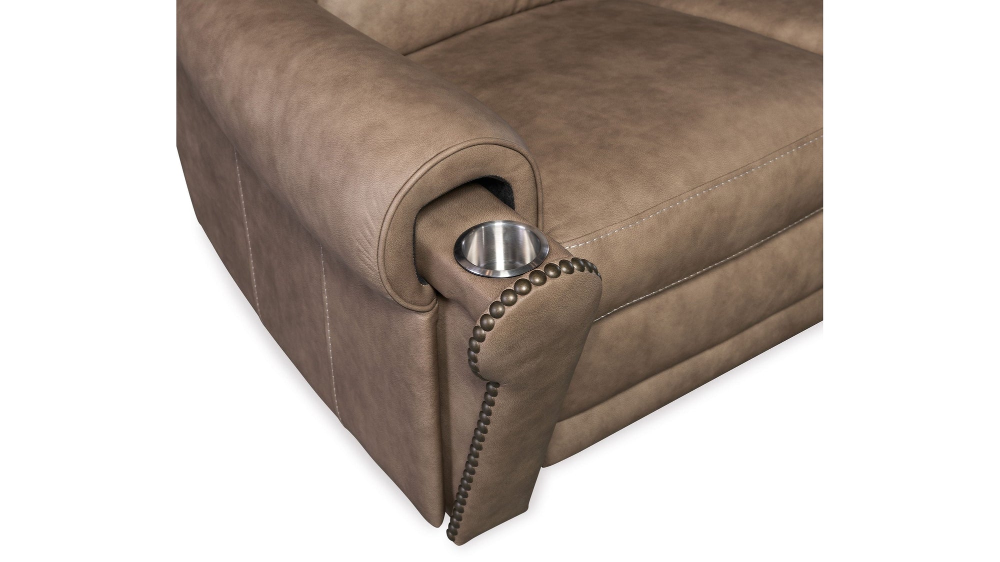 SS - Duncan Power Sofa With Power Headrest & Lumbar