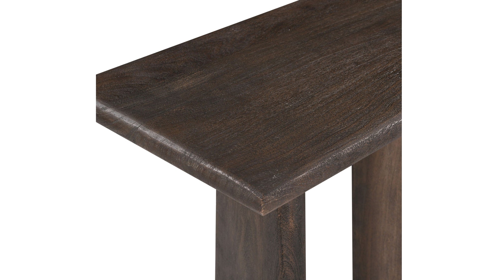 Lasso - Console Table - Antique Natural Mango With Sandblasting
