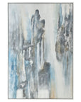 Celebrate - Modern Art - Blue