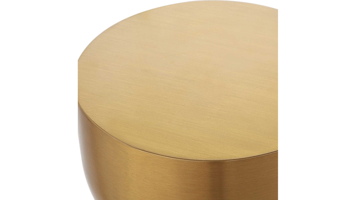 Golden Vessel - Modern Accent Table