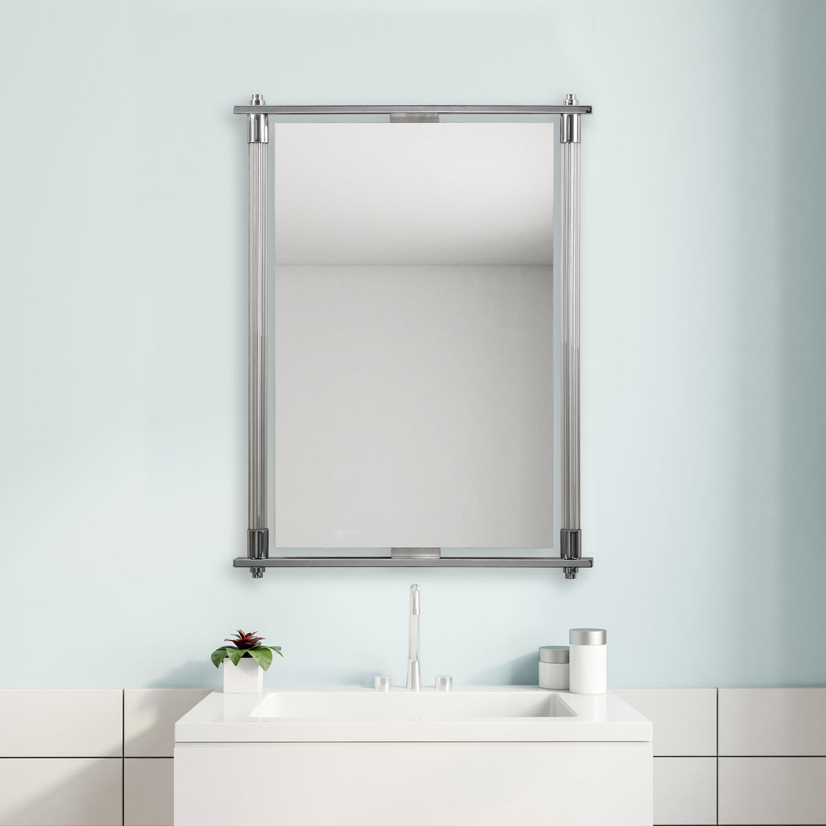 Adara - Vanity Mirror - Silver