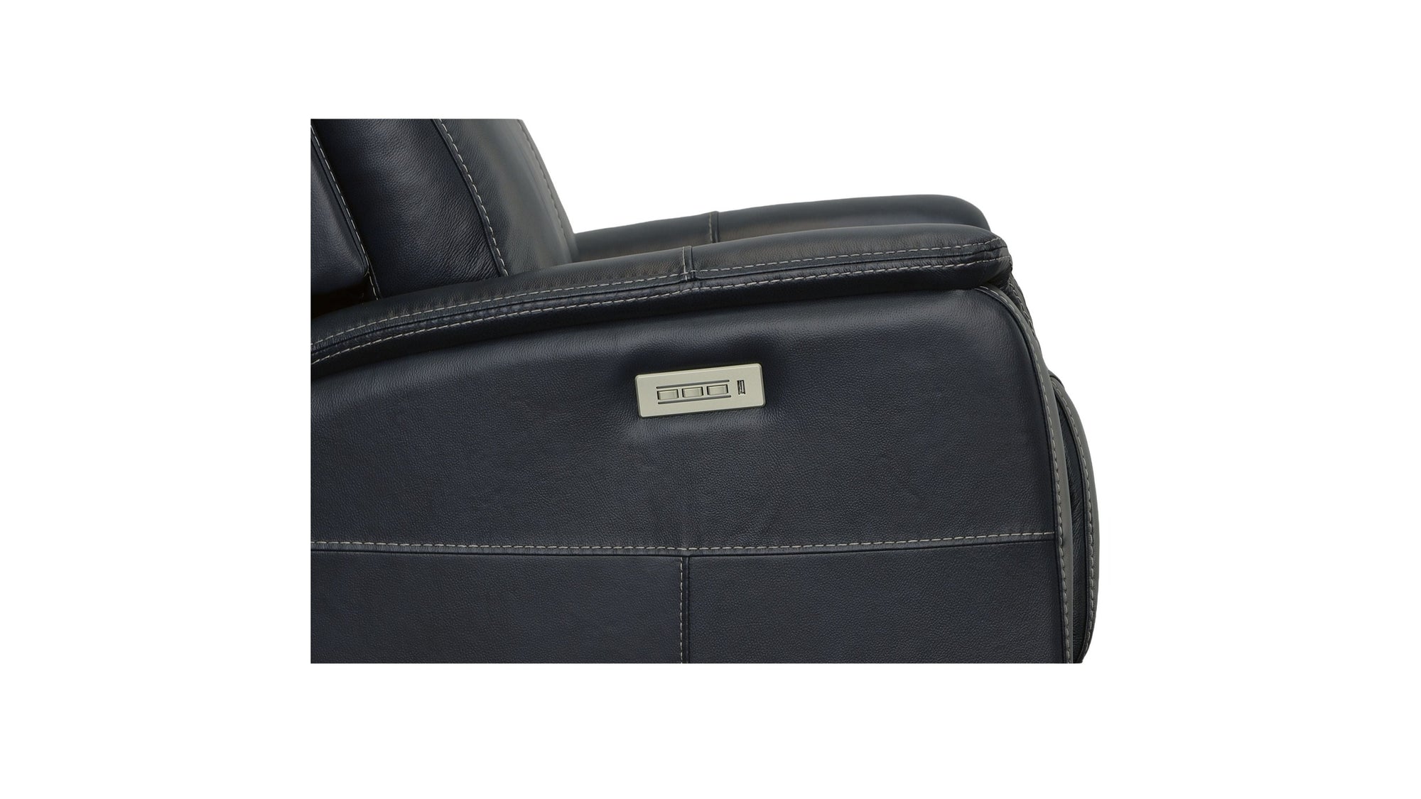 View - Power Swivel Recliner With Power Headrest