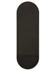 Russo - Travertine Tall Oval Mirror - Bronze / Brown / Gold