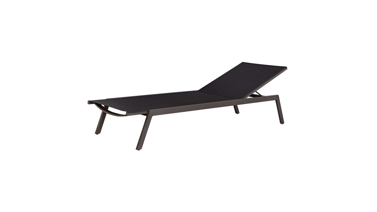 Bea - Outdoor Pool Chaise - Black