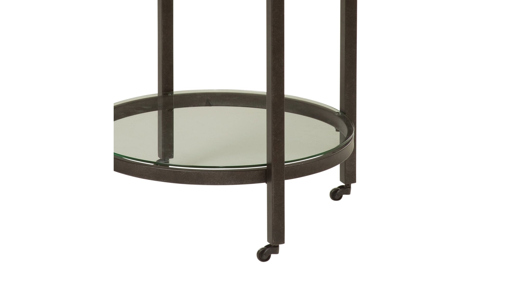 Whitman - Round End Table - White