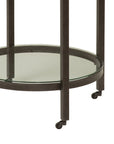 Whitman - Round End Table - White