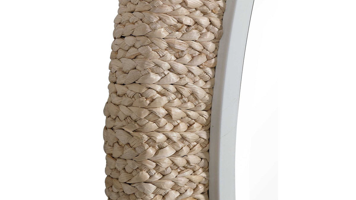 Carbet - Round Rope Mirror - Light Brown
