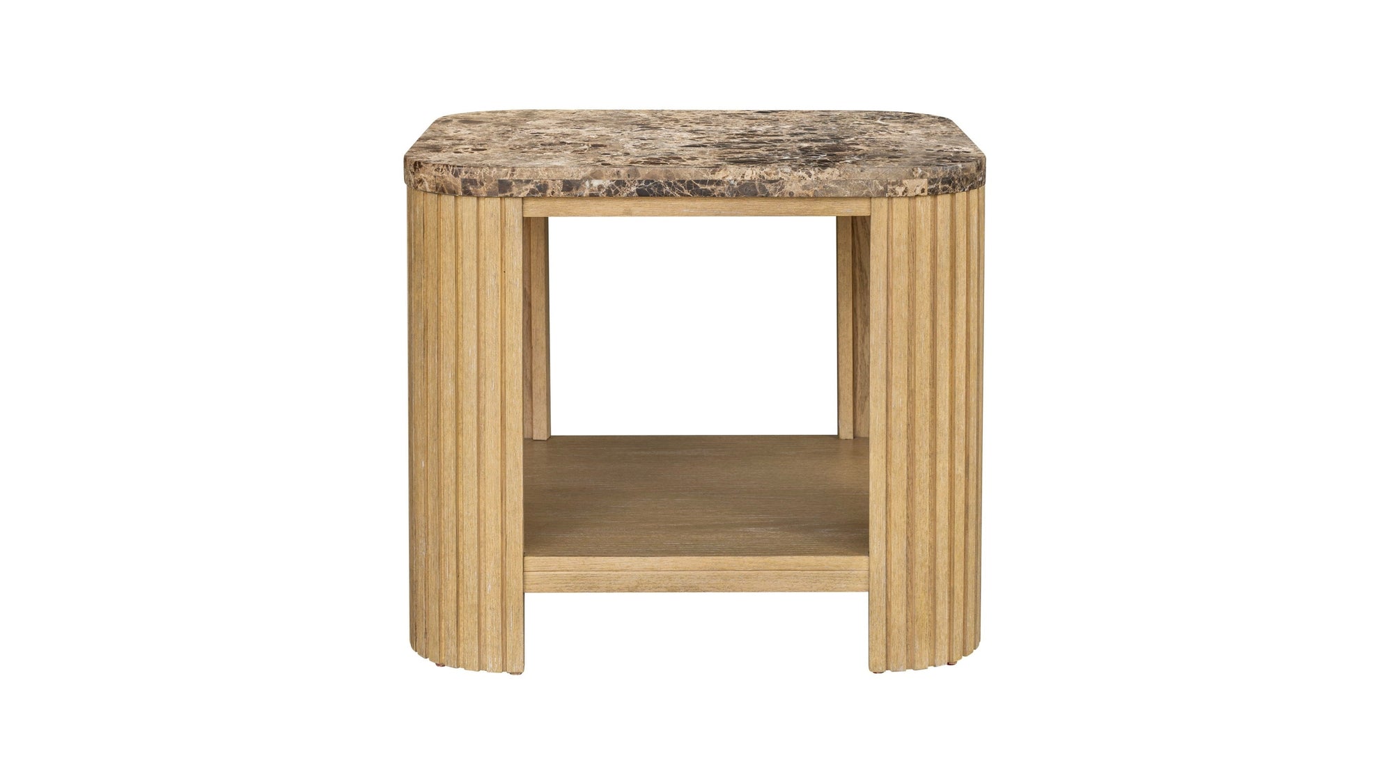 Arlo - End Table - Pale Oak