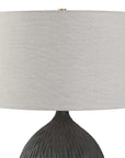 Levee - Satin Table Lamp - Black